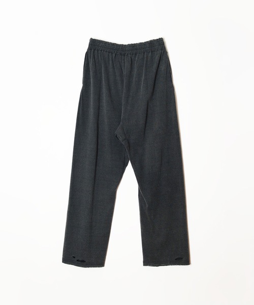 HOLIDAY（ホリデイ）の「SUPER FINE DRY DAMAGE WIDE PANTS スーパーファインドライダメージワイドパンツ（その他パンツ・レディース・レッド/シルバーグレー/ブラック・ONE SIZE）」の4枚目の写真