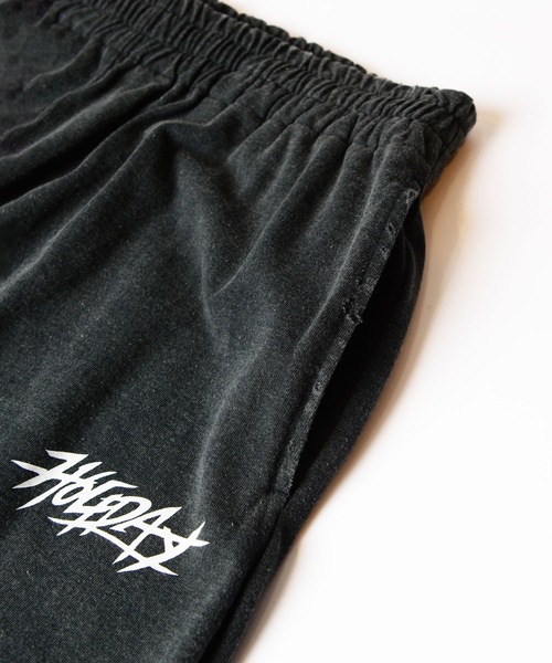 HOLIDAY（ホリデイ）の「SUPER FINE DRY DAMAGE WIDE PANTS スーパーファインドライダメージワイドパンツ（その他パンツ・レディース・レッド/シルバーグレー/ブラック・ONE SIZE）」の6枚目の写真