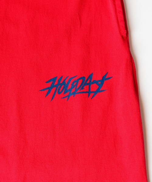 HOLIDAY（ホリデイ）の「SUPER FINE DRY DAMAGE WIDE PANTS スーパーファインドライダメージワイドパンツ（その他パンツ・レディース・レッド/シルバーグレー/ブラック・ONE SIZE）」の12枚目の写真