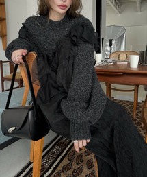 シーズン外値下げ中！willfully ラメニット　ブラック シーズン外値下げ中！willfully ラメニット ブラック