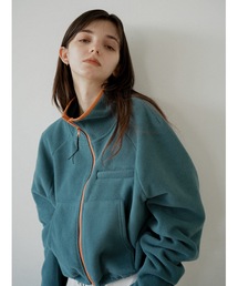 Katrin TOKYO（カトリーントーキョー）の「cropped full zip fleece（カーディガン/ボレロ）」