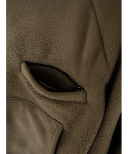 Katrin TOKYO(カトリーントーキョー)の「cropped full zip fleece(カーディガン/ボレロ・レディース・レモンイエロー/ダークブラウン/ブルー系その他・FREE/XS)」の21枚目の写真