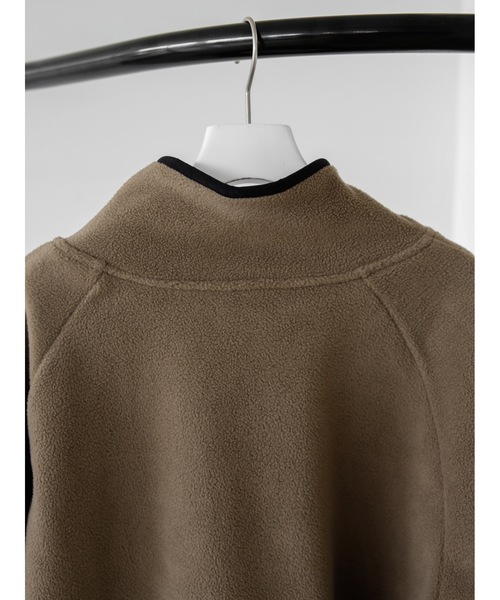 Katrin TOKYO(カトリーントーキョー)の「cropped full zip fleece(カーディガン/ボレロ・レディース・レモンイエロー/ダークブラウン/ブルー系その他・FREE/XS)」の22枚目の写真