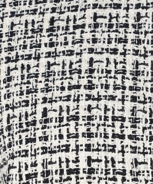 green label relaxing（グリーンレーベルリラクシング）の「ツイードライク ノーカラー ジャケット（ノーカラージャケット・レディース・ネイビー/その他1・38/36）」の17枚目の写真