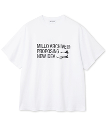 Millo Archive（ミロ アーカイブ）の「New Idea T-Shirts [White]（Tシャツ/カットソー・メンズ）」
