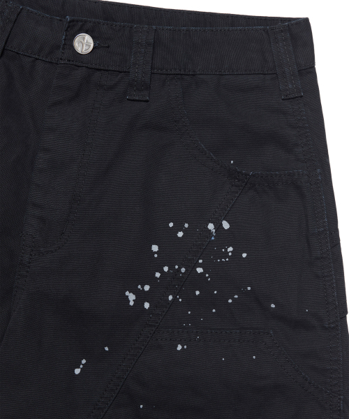 NOMANUAL(NOMANUAL)の「PAINTED DOUBLE KNEE PANTS - WASHED BLACK(その他パンツ・レディース・その他・MEDIUM/LARGE/SMALL/X-LARGE)」の5枚目の写真