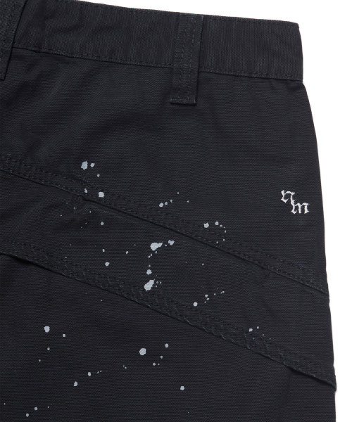 NOMANUAL(NOMANUAL)の「PAINTED DOUBLE KNEE PANTS - WASHED BLACK(その他パンツ・レディース・その他・MEDIUM/LARGE/SMALL/X-LARGE)」の7枚目の写真