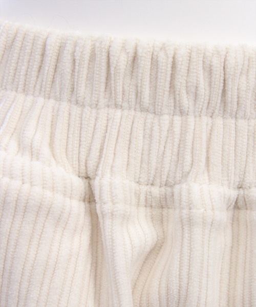 clear（クリア）の「コーデュロイ裾フリルショートパンツ［大人 カジュアル 着回し力抜群］≪AW新作≫（その他パンツ・レディース・ブラウン/アイボリー・F）」の7枚目の写真