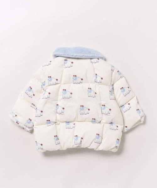 moimoln(モイモルン)の「【ReRe】シャーベットパデットフェザーコート(ブルゾン・キッズ・イエロー/ブルー・90cm/100cm/110cm/120cm/130cm)」の12枚目の写真