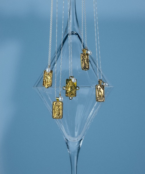 IRIS47（イリスフォーセブン）の「【IRIS 47】the high priestess necklace/ザ ハイ プリーステス ネックレス BO217（ネックレス・レディース・シルバー・FREE）」の2枚目の写真