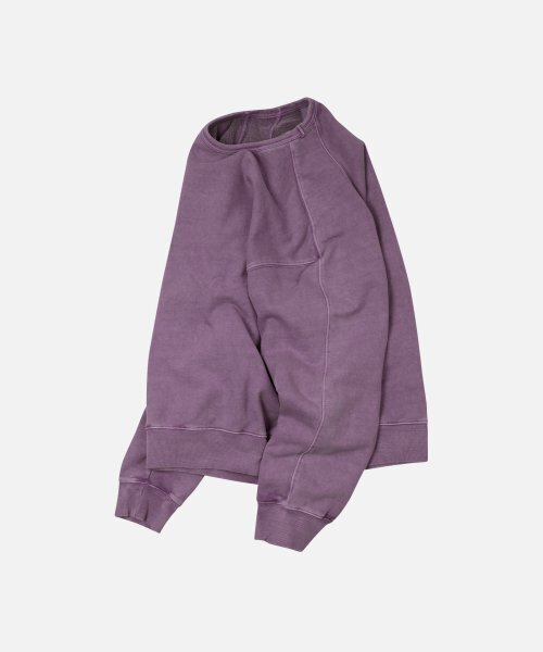 FRIZMWORKS(フリズムワークス)の「OG PIGMENT DYEING SWEATSHIRT 003 _ PURPLE(スウェット・メンズ・その他・MEDIUM/LARGE/X-LARGE/SMALL)」の2枚目の写真