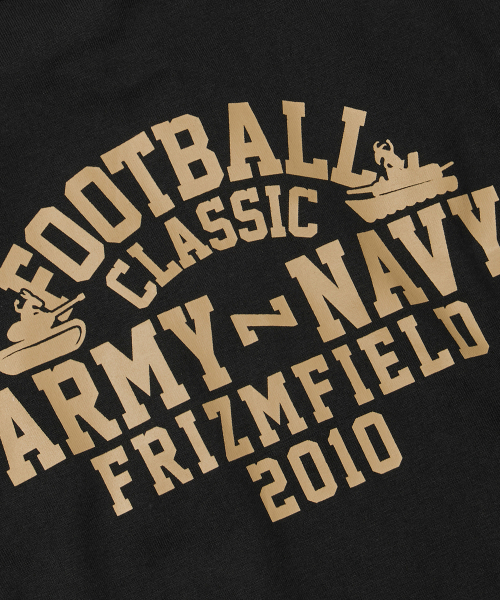 FRIZMWORKS(フリズムワークス)の「ARMY-NAVY GAME L/S TEE _ BLACK(Tシャツ/カットソー・メンズ・その他・MEDIUM/LARGE/SMALL/X-LARGE)」の9枚目の写真