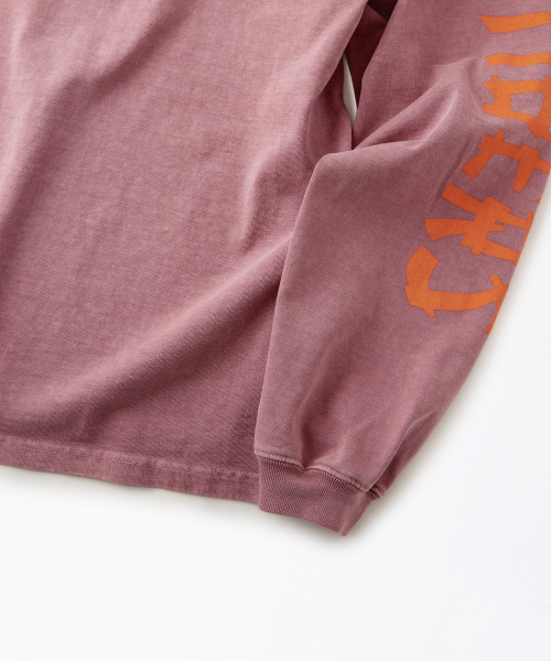 OUTSTANDING(アウトスタンディング)の「MIL SERIES LONG SLEEVE(74TH FIGHTER SQ)_PIGMENT PINK(Tシャツ/カットソー・レディース・その他・SMALL/MEDIUM/LARGE)」の15枚目の写真