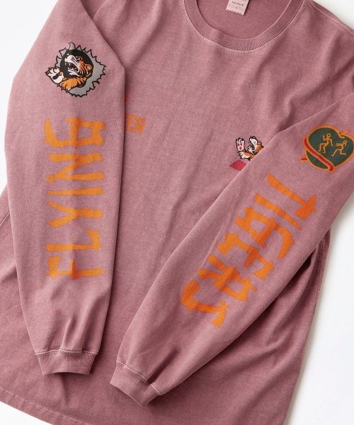 OUTSTANDING(アウトスタンディング)の「MIL SERIES LONG SLEEVE(74TH FIGHTER SQ)_PIGMENT PINK(Tシャツ/カットソー・レディース・その他・SMALL/MEDIUM/LARGE)」の13枚目の写真