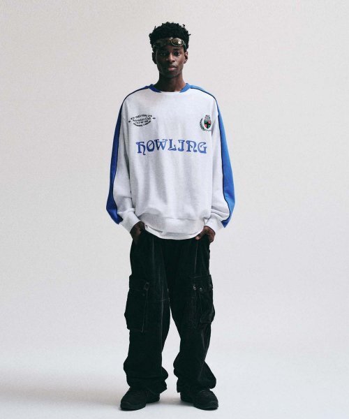 Retriever Club（レトリーバークラブ）の「CLASSIC SOCCER CREWNECK [MELANGE GRAY]（スウェット・レディース・その他・MEDIUM/LARGE/X-LARGE）」の2枚目の写真