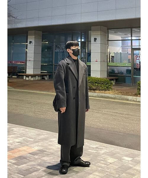 MUSINSA STANDARD（ムシンサスタンダード）の「スリーチンセミバルーンスラックス[ミディアムグレー]（スラックス・メンズ・その他・40/38/42/36/34/28/29/32/30/31/33/26/27）」の13枚目の写真