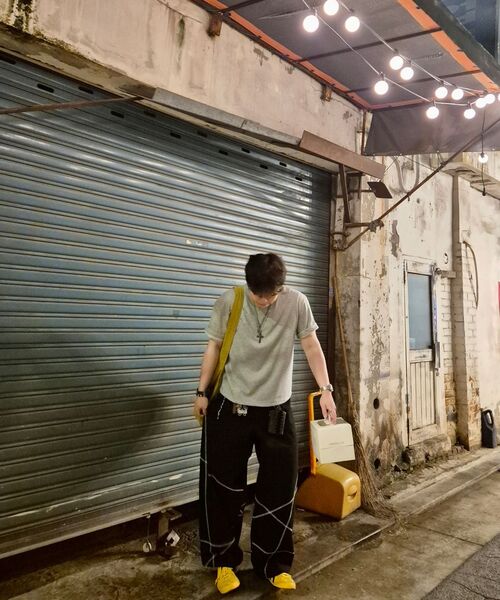 NOMANUAL(NOMANUAL)の「S.L WIDE PANTS - BLACK(その他パンツ・レディース・その他・MEDIUM/LARGE/SMALL)」の16枚目の写真