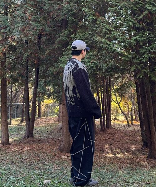 NOMANUAL(NOMANUAL)の「S.L WIDE PANTS - BLACK(その他パンツ・レディース・その他・MEDIUM/LARGE/SMALL)」の2枚目の写真