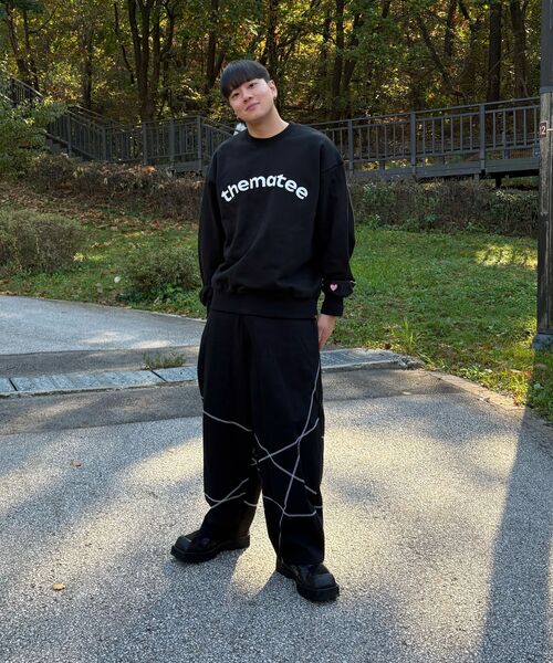NOMANUAL(NOMANUAL)の「S.L WIDE PANTS - BLACK(その他パンツ・レディース・その他・MEDIUM/LARGE/SMALL)」の5枚目の写真