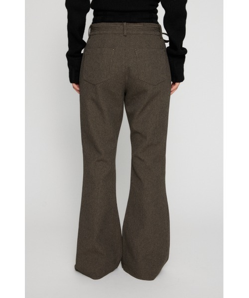 LAGUA GEM(ラグアジェム)の「CORSAGE BELT SET FLARE パンツ(その他パンツ・レディース・ブラック/ブラウン・X-SMALL/SMALL/MEDIUM)」の10枚目の写真