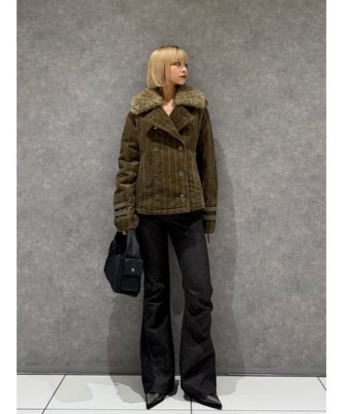 LAGUA GEM(ラグアジェム)の「CORSAGE BELT SET FLARE パンツ(その他パンツ・レディース・ブラック/ブラウン・X-SMALL/SMALL/MEDIUM)」の13枚目の写真