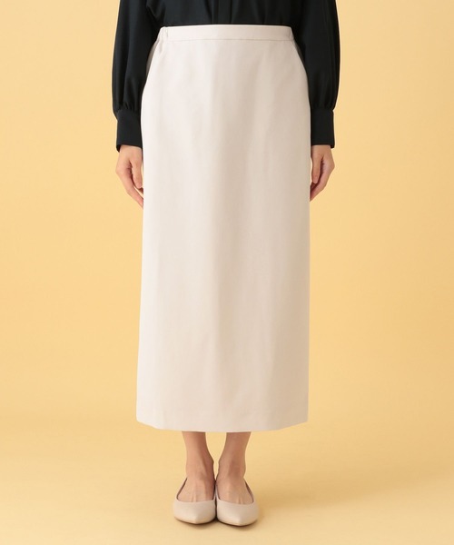 Elura（エルーラ）の「≪入卒/セレモニー/通勤≫ダブルクロススカート＜低身長サイズあり＞/603866（スカート・レディース・ブラック/アイボリー/ネイビー・FREE(S)/FREE）」の13枚目の写真