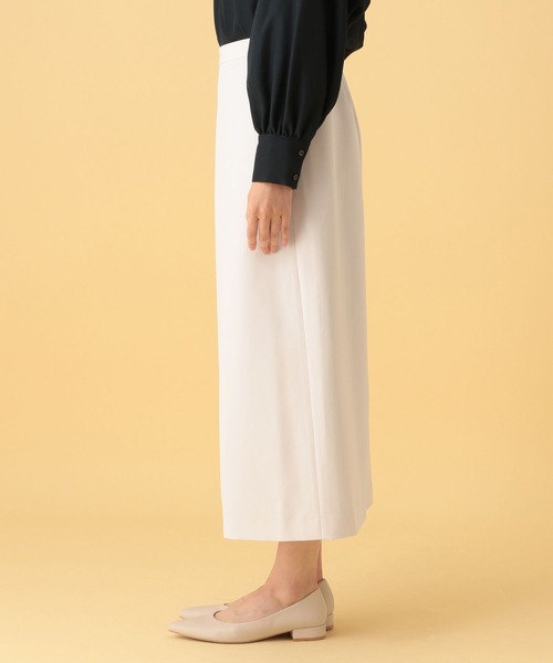 Elura（エルーラ）の「≪入卒/セレモニー/通勤≫ダブルクロススカート＜低身長サイズあり＞/603866（スカート・レディース・ブラック/アイボリー/ネイビー・FREE(S)/FREE）」の14枚目の写真