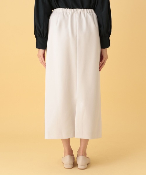 Elura（エルーラ）の「≪入卒/セレモニー/通勤≫ダブルクロススカート＜低身長サイズあり＞/603866（スカート・レディース・ブラック/アイボリー/ネイビー・FREE(S)/FREE）」の15枚目の写真