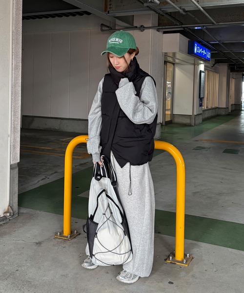 ISOOK（アイスー）の「【ISOOK / アイスー】ビンテージライク刺繍ロゴキャップ / 刺繍キャップ ベースボールキャップ ロゴキャップ 古着風 グリーン ブラック ZOZOTOWN限定（キャップ・レディース・グリーン/ブラック・FREE）」の9枚目の写真