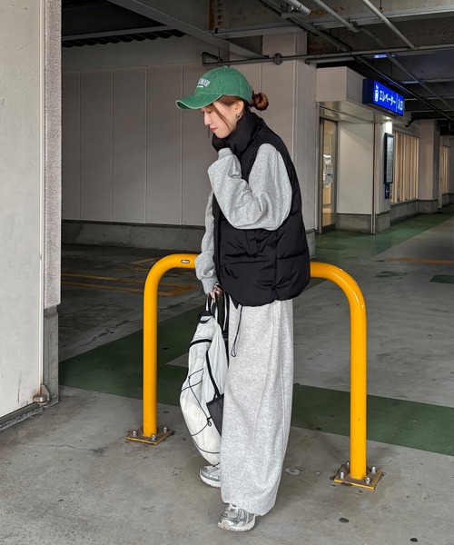 ISOOK（アイスー）の「【ISOOK / アイスー】ビンテージライク刺繍ロゴキャップ / 刺繍キャップ ベースボールキャップ ロゴキャップ 古着風 グリーン ブラック ZOZOTOWN限定（キャップ・レディース・グリーン/ブラック・FREE）」の10枚目の写真