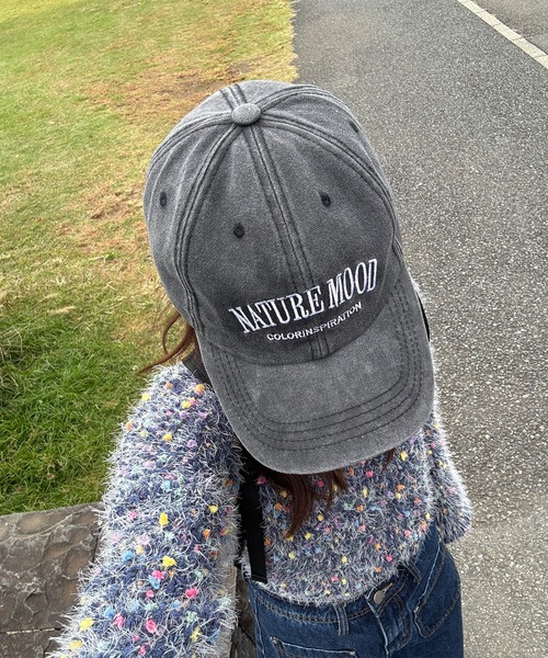 ISOOK（アイスー）の「【ISOOK / アイスー】ビンテージライク刺繍ロゴキャップ / 刺繍キャップ ベースボールキャップ ロゴキャップ 古着風 グリーン ブラック ZOZOTOWN限定（キャップ・レディース・グリーン/ブラック・FREE）」の11枚目の写真