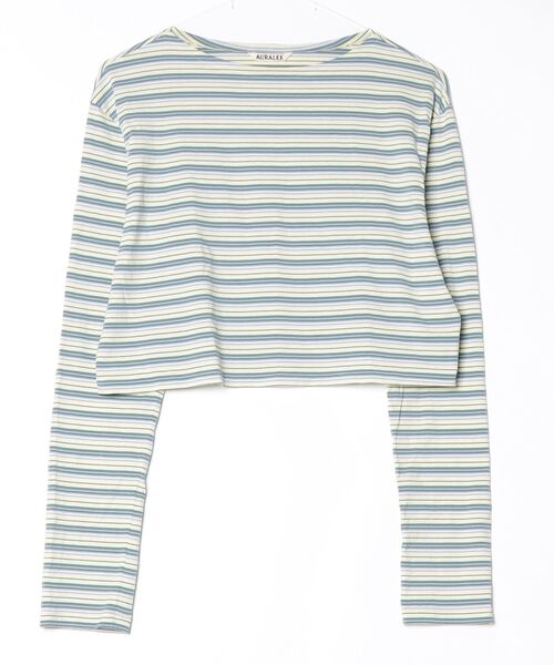 ブランド古着】AURALEE｜オーラリーのTシャツ/カットソー（グリーン