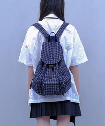 FENNEC（フェネック）の「BERRY POCKET BACKPACK LARGE - CHECK NAVY（バックパック/リュック）」