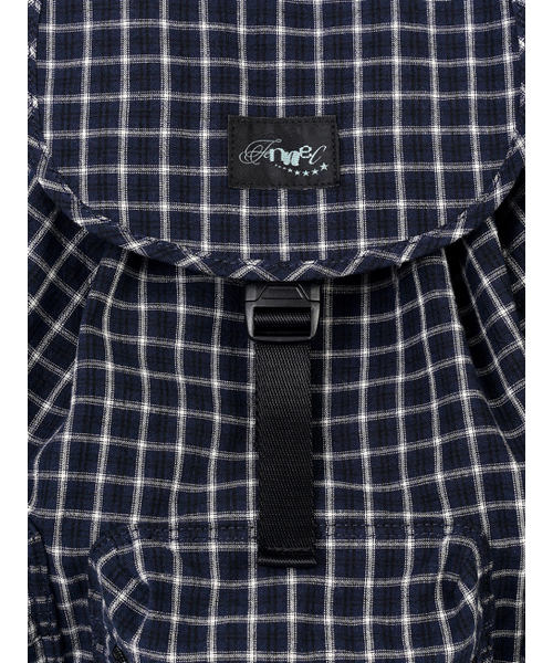 FENNEC（フェネック）の「BERRY POCKET BACKPACK LARGE - CHECK NAVY（バックパック/リュック・レディース・その他・FREE）」の10枚目の写真