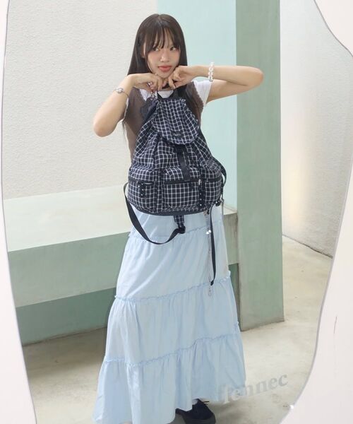 FENNEC（フェネック）の「BERRY POCKET BACKPACK LARGE - CHECK NAVY（バックパック/リュック・レディース・その他・FREE）」の20枚目の写真