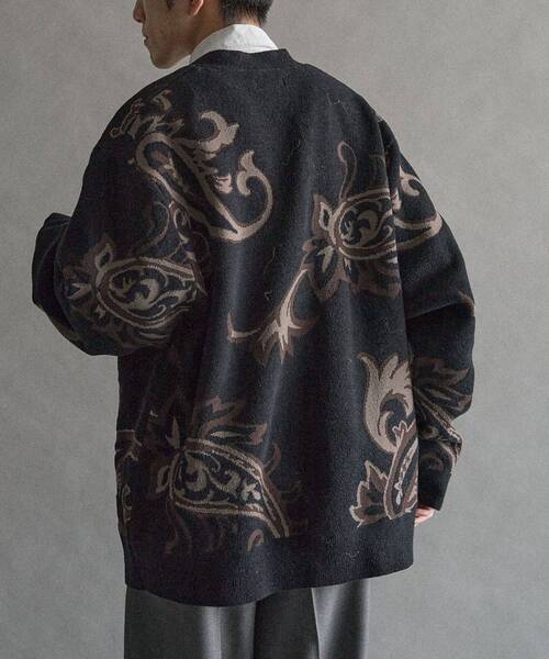 CRAFT STANDARD BOUTIQUE（クラフトスタンダードブティック）の「総柄ニットカーディガン（カーディガン/ボレロ・メンズ・レオパード/その他13・M/L）」の11枚目の写真