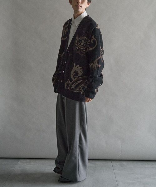 CRAFT STANDARD BOUTIQUE（クラフトスタンダードブティック）の「総柄ニットカーディガン（カーディガン/ボレロ・メンズ・レオパード/その他13・M/L）」の13枚目の写真