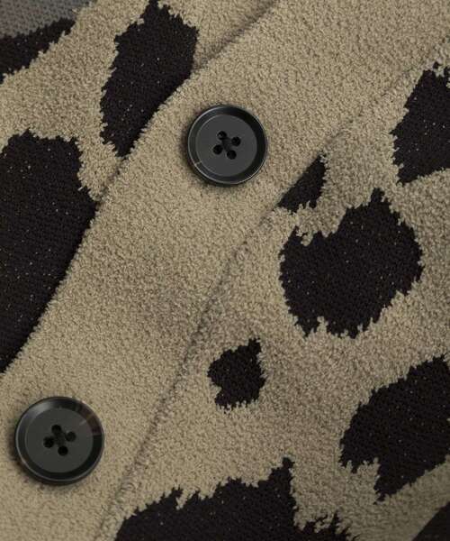 CRAFT STANDARD BOUTIQUE（クラフトスタンダードブティック）の「総柄ニットカーディガン（カーディガン/ボレロ・メンズ・レオパード/その他13・M/L）」の21枚目の写真