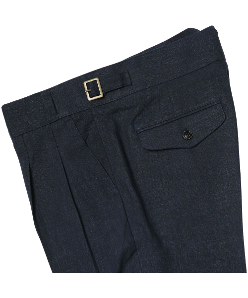sortie(ソルティ)の「8s Linen Gurkha Trousers (Navy)(その他パンツ・メンズ・その他・MEDIUM/LARGE/X-LARGE/SMALL)」の8枚目の写真