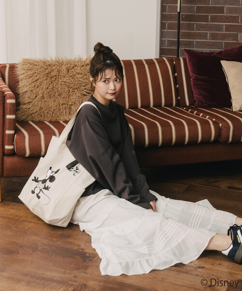 ずっきー様❣️ハンドメイドビックトートバッグ(パネル付)２個 セール】限定展開 FREAK'S STORE×前田亜美/Disney/Mickey Mouse