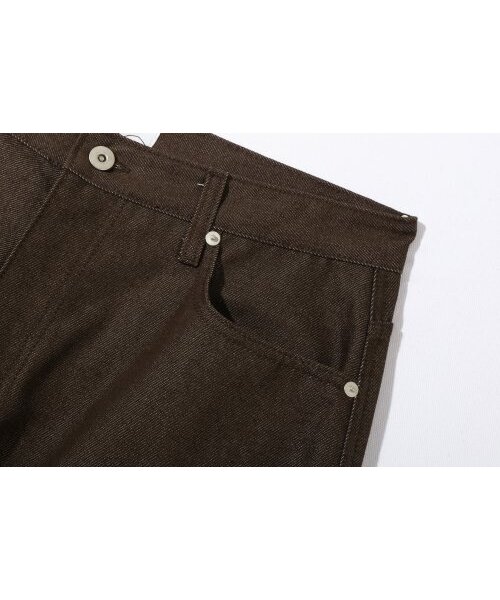 BASEMOMENT(ベースモーメント)の「ノンフェイドカーブデニムパンツブラウン(デニムパンツ・メンズ・その他・LARGE/MEDIUM/X-LARGE)」の13枚目の写真