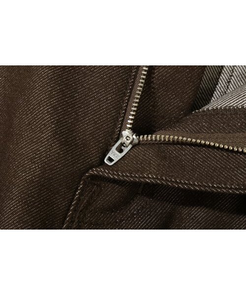 BASEMOMENT(ベースモーメント)の「ノンフェイドカーブデニムパンツブラウン(デニムパンツ・メンズ・その他・LARGE/MEDIUM/X-LARGE)」の15枚目の写真