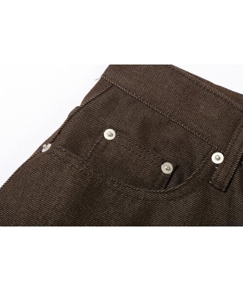 BASEMOMENT(ベースモーメント)の「ノンフェイドカーブデニムパンツブラウン(デニムパンツ・メンズ・その他・LARGE/MEDIUM/X-LARGE)」の16枚目の写真