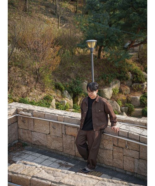 BASEMOMENT(ベースモーメント)の「ノンフェイドカーブデニムパンツブラウン(デニムパンツ・メンズ・その他・LARGE/MEDIUM/X-LARGE)」の8枚目の写真