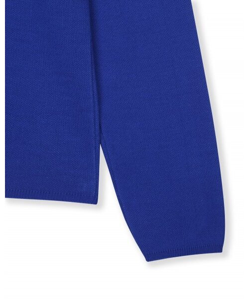 BESLOW(ビースロー)の「SKELETON HIGH NECK KNIT ZIP UP BLUE(カーディガン/ボレロ・メンズ・その他・LARGE/MEDIUM/SMALL/X-LARGE)」の3枚目の写真