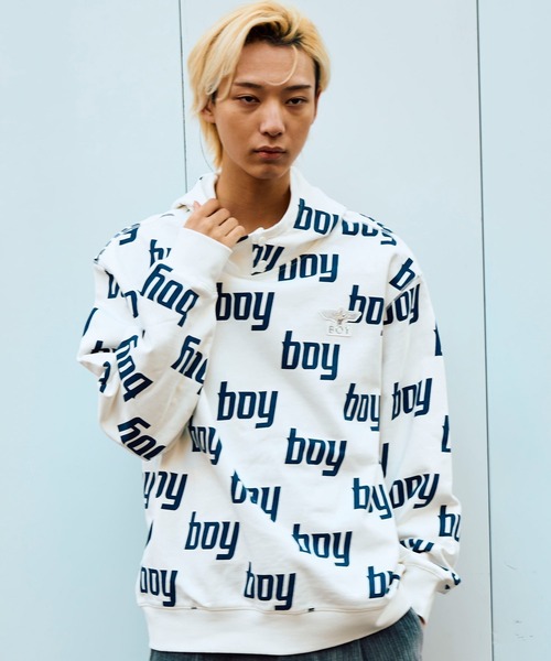 BOY LONDON BOY Monogram Foodie Parka — худи‑парка с монограммой BOY