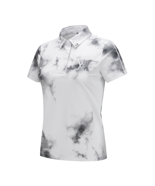 ANEW GOLF（アニューゴルフ）の「WOMEN SM COLLARED SHORT T-SHIRT_WH（ポロシャツ・レディース・その他・X-SMALL/SMALL）」の3枚目の写真