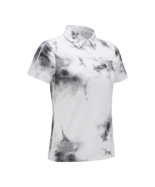 ANEW GOLF（アニューゴルフ）の「WOMEN SM COLLARED SHORT T-SHIRT_WH（ポロシャツ・レディース・その他・X-SMALL/SMALL）」の4枚目の写真