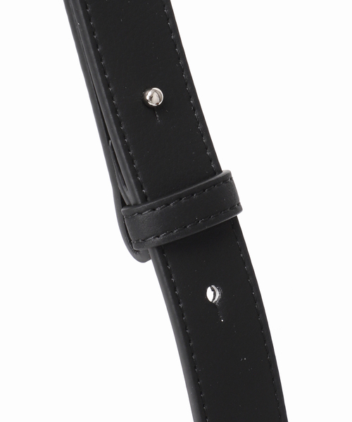 Spick & Span（スピックアンドスパン）の「ADD CULUMN/アドカラム LOOP S（ショルダーバッグ・レディース・キャメル/ブラック・FREE）」の13枚目の写真