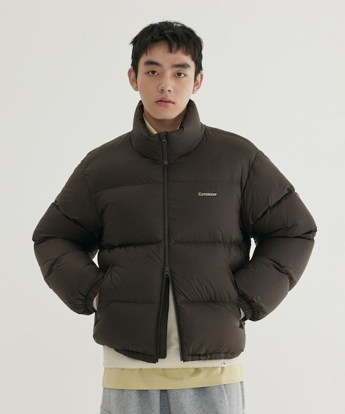 COVERNAT（カバーナット）の「[SOOBIN着用] CIVIC RDS SHORT PUFFER（ダウンジャケット/コート・メンズ・ライトカーキ/アイボリー/ブラウン系その他/ブラック/グレー・XX-LARGE/X-LARGE/LARGE/MEDIUM/SMALL/X-SMALL）」の4枚目の写真
